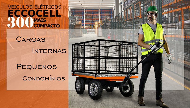 Carrinho plataforma eletrico Clearance